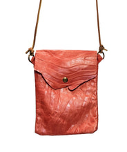 Load image into Gallery viewer, Emaline Upcycled Textured Red Jacket Bag
