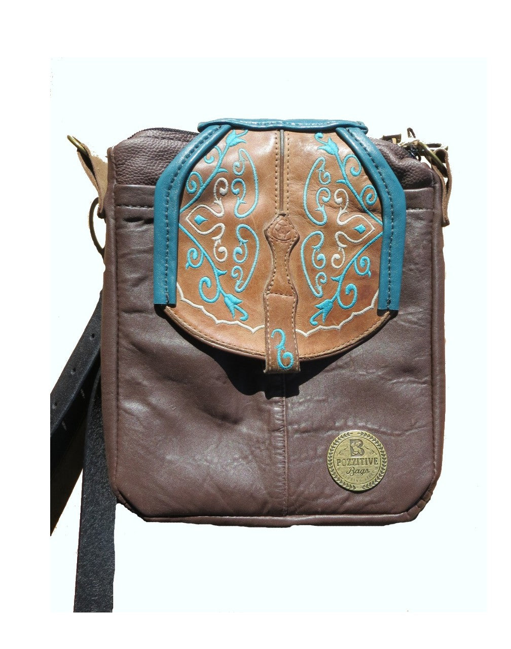 Emaline Turquoise Boot Bag
