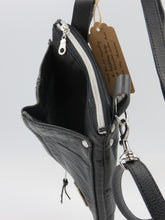 Load image into Gallery viewer, Upcycled Basic Black Jacket Emaline Bag
