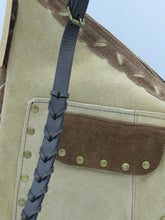 Load image into Gallery viewer, Upcycled Leather Cape Kirsten Bag
