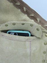 Load image into Gallery viewer, Upcycled Leather Cape Kirsten Bag

