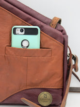 Load image into Gallery viewer, Upcycled Leather Vest and Couch Kirsten Bag
