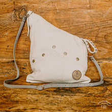 Load image into Gallery viewer, Upcycled White Leather Kirsten Bags
