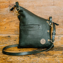 Load image into Gallery viewer, Upcycled Leather Biker Vest Kirsten Bag
