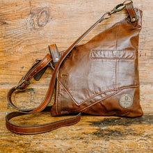 Load image into Gallery viewer, Upcycled Leather Vest Kirsten Bag
