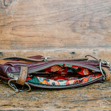 Load image into Gallery viewer, Upcycled Leather Vest and Couch Kirsten Bag
