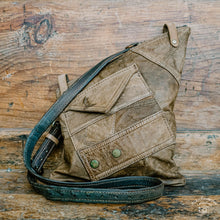 Load image into Gallery viewer, Upcycled Leather Boho Kirsten Bag
