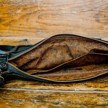 Load image into Gallery viewer, Black Upcycled Leather Vest Karol Bag
