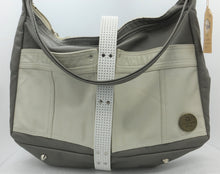 Load image into Gallery viewer, Upcycled Leather Overnight Bag
