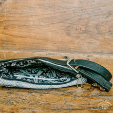 Load image into Gallery viewer, Upcycled Leather Snake-Print Emaline Bag
