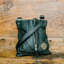 Load image into Gallery viewer, Upcycled Basic Black Jacket Emaline Bag

