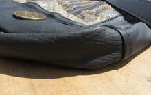 Load image into Gallery viewer, Karol Crossbody Black Leather Bag
