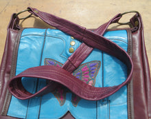 Load image into Gallery viewer, Karol Burgundy Leather Bag
